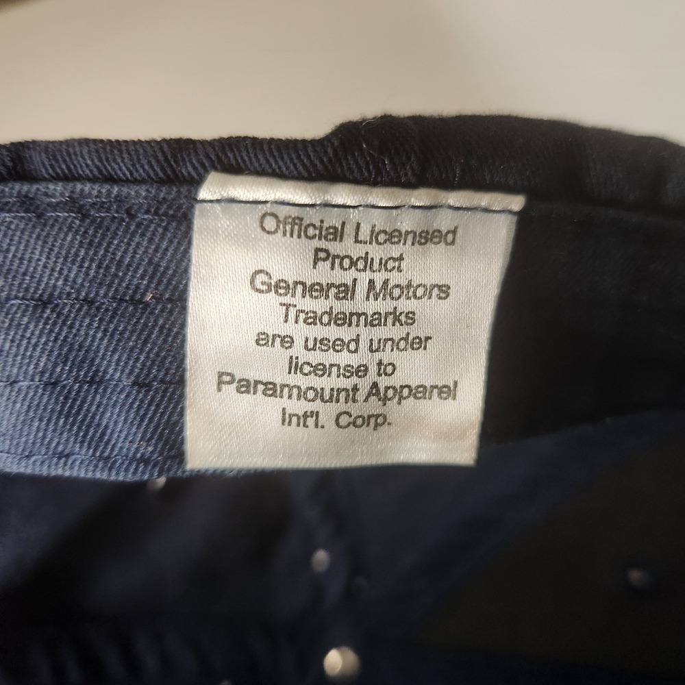 Chevy Trucking American Flag Cabelas Hat USA General Motors Paramount Distressed - Picture 7 of 9